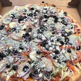 Gorgonzola Salad Pizza