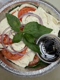 Sliced Tomato with Fresh Mozzarella & Basil