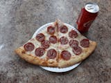 Two Pepperoni Pizza Slices & 1 Drink Special