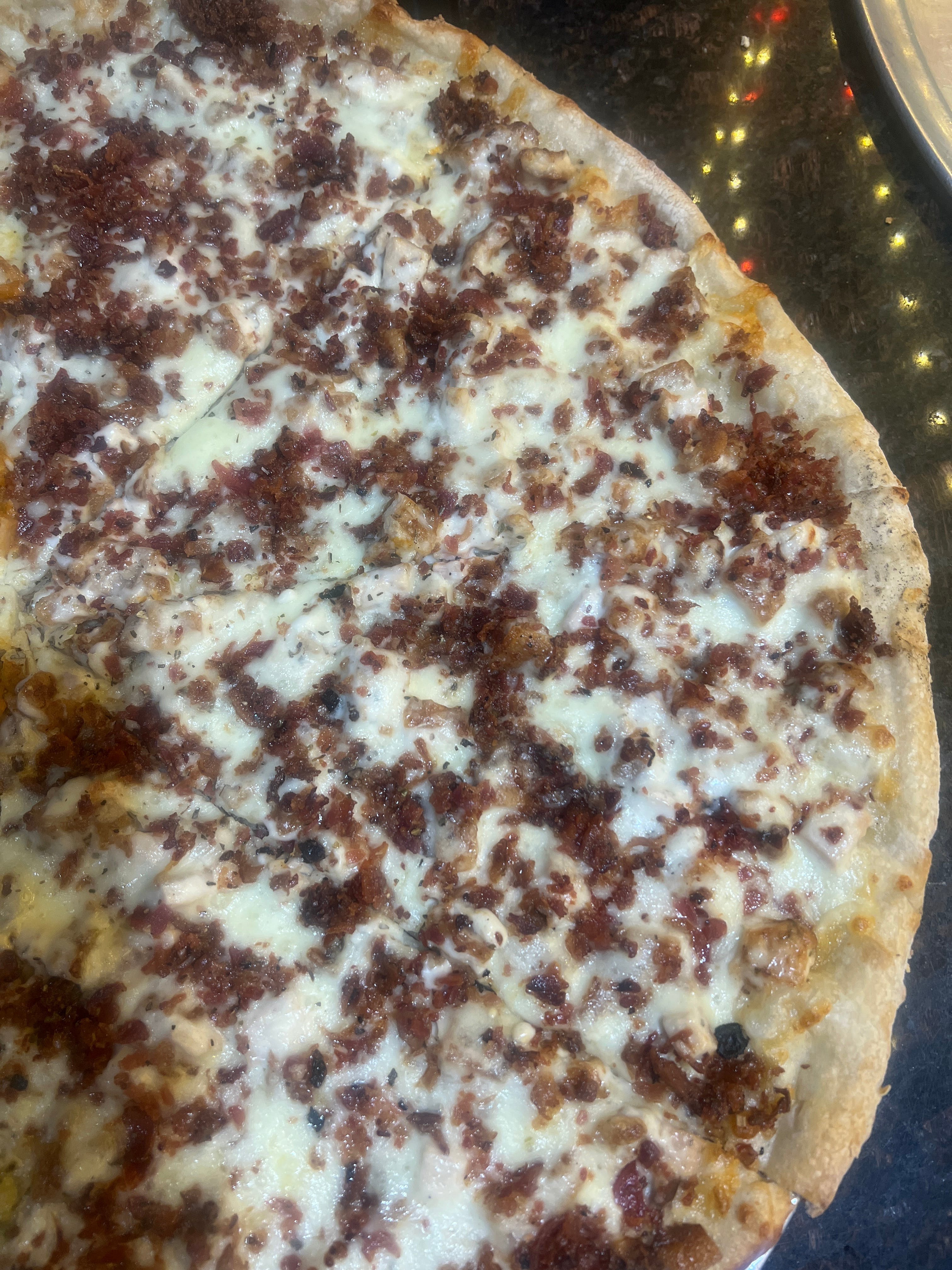 Chicken Bacon Ranch Pizza