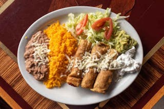 Flauta Steak Dinner
