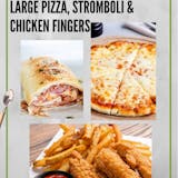4. Large Pizza, Stromboli & Chicken Fingers Pick uP Special