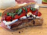 Prosciutto, fresh mozzarella , roasted red peppers Sub