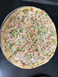 Chicken Caesar Salad Pizza