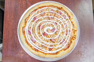 Chicken Bacon Ranch Pizza