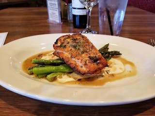 Coal Oven Roasted Salmon