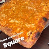Vodka Upside Down Square Pizza