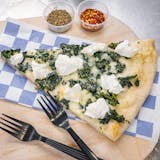Spinach White with Ricotta Pizza