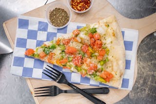 Vegetarian White Pizza