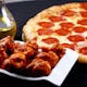 16'' Pizza with One Topping, 20 Wings & Soda Special