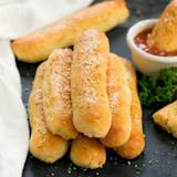 Garlic Breadsticks Baked with Cheese