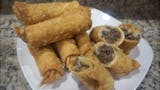 Family Share Cheese Steak Egg Rolls