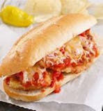 Chicken Cutlet Parmesan Sandwich