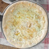 White Garlic, Oil & Cheese Pizza