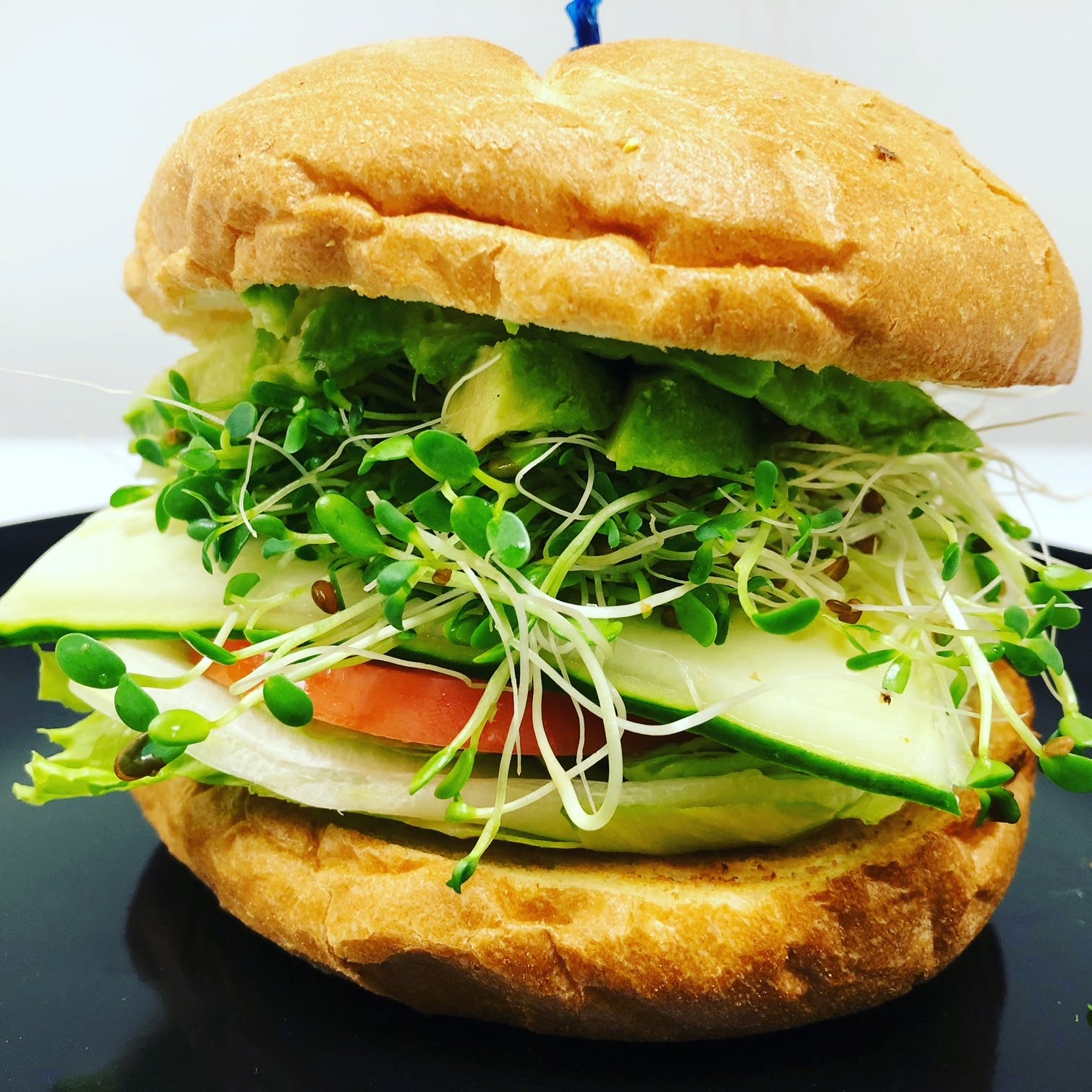Avocado Cucumber Sandwich