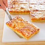 Plain Sicilian Cheese Pizza