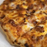 Triple Cheese & Bacon Square Pizza