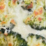 Sicilian white broccoli pizza
