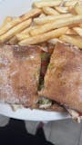 Chicken Pesto Panini & Fries