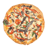 Portabello Mushrooms Pizza