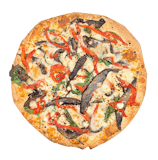 Portabello Mushrooms Pizza