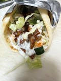Lamb over Pita Gyro