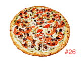 Pesto Deluxe Pizza #26
