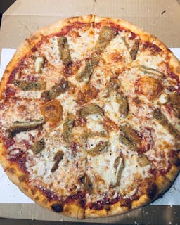 Chicken Cutlet Pizza