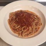 Spaghetti with Tomato Sauce