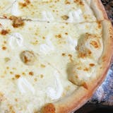 10. Traditional White Pizza