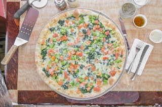 Veggie White Pizza