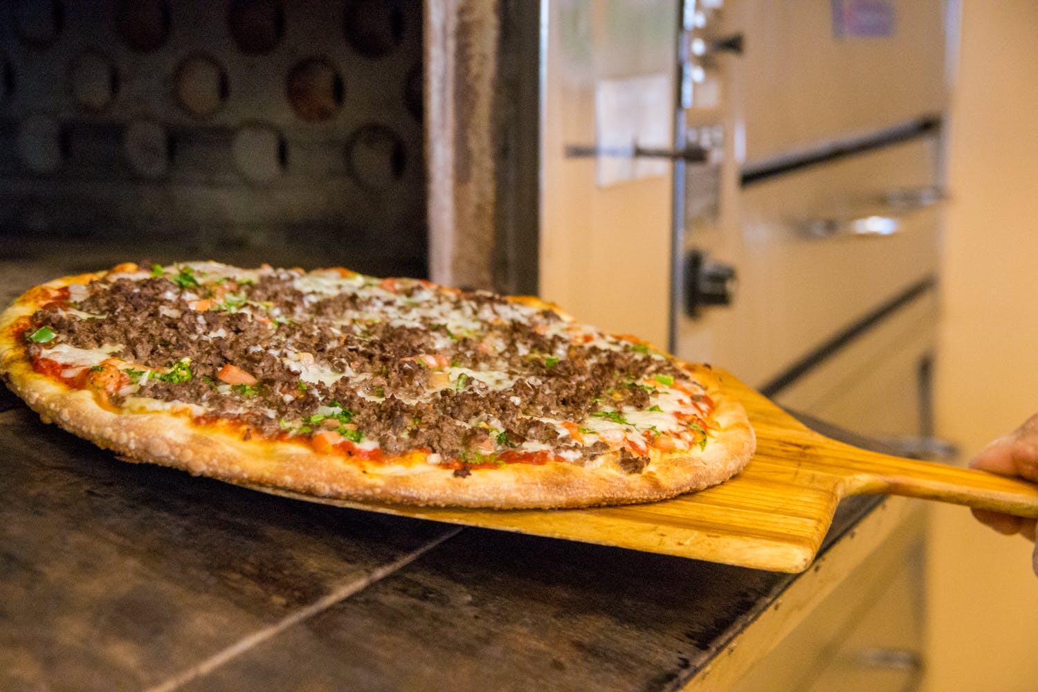 Steak Pizza