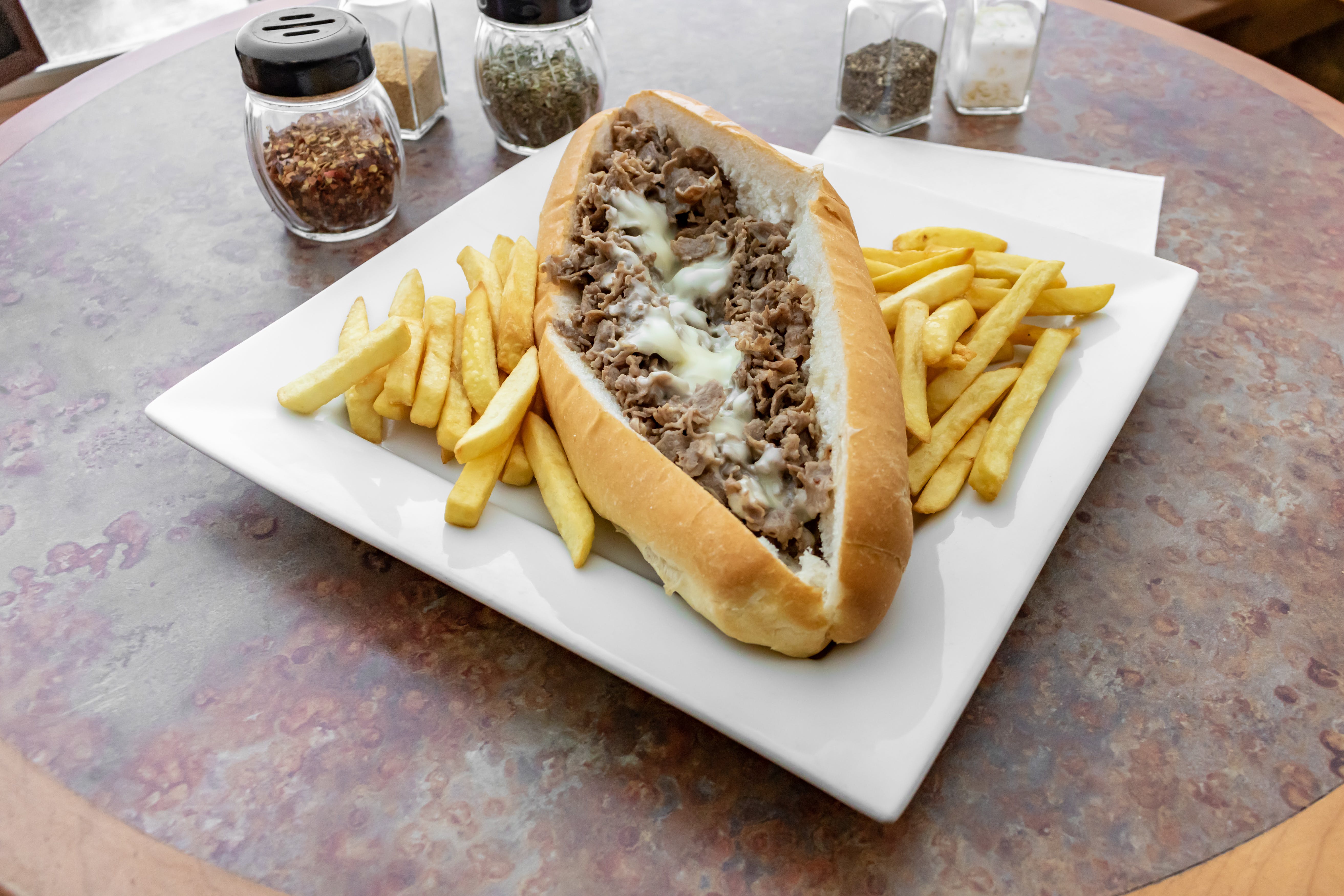 Plain Steak Sandwich