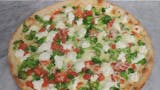 White Broccoli Deluxe Pizza