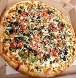 Sicilian White Vegetarian Delight Pizza