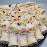 Turkey & Cheese Wrap Tray Catering
