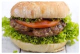 Beef Burger, French Fries & Soda Special Combo