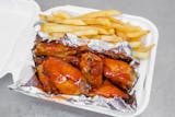 Wings with Fries