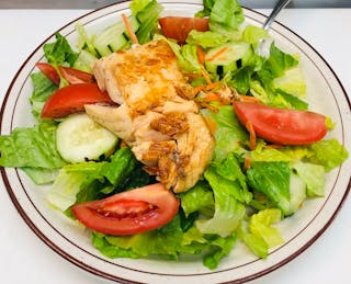 Grilled Salmon Salad