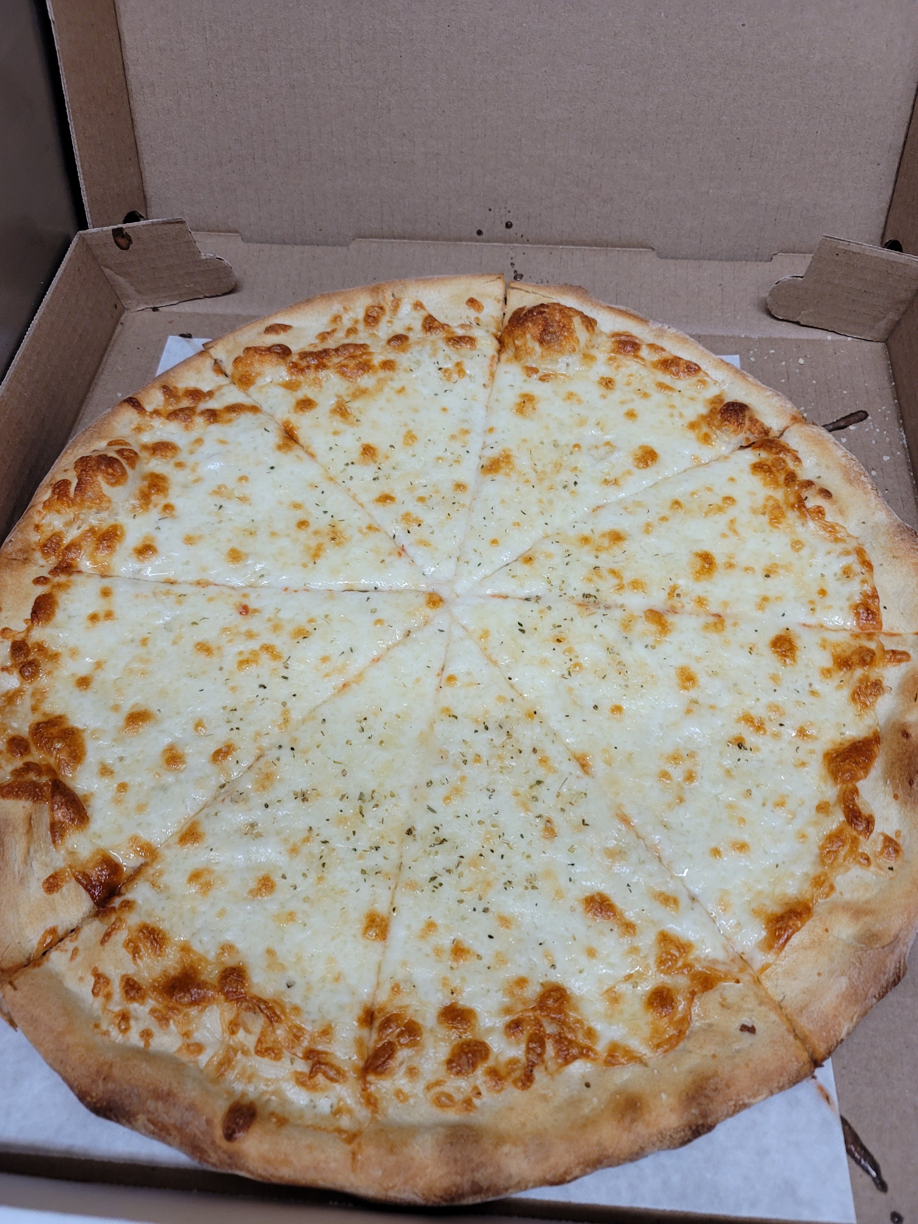 White With Garlic Pizza