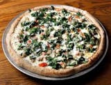 Chicken Florentine White Pizza