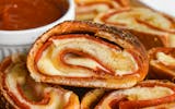 Cheese & Sauce Stromboli