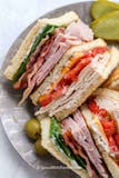 Ham & Cheese Club Sandwich