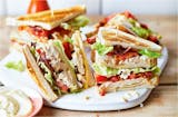 Chicken Salad & Bacon Club Sandwich