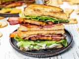 Bacon, Lettuce & Tomato Club Sanwich