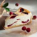 White Chocolate Raspberry Cheesecake