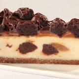 Caramel Brownie Bite Cheesecake