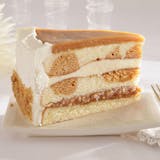 Salted Caramel Vanilla Crunch Cake