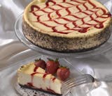 Strawberry Swirl Cheesecake