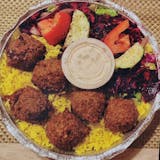 Falafel Over Rice